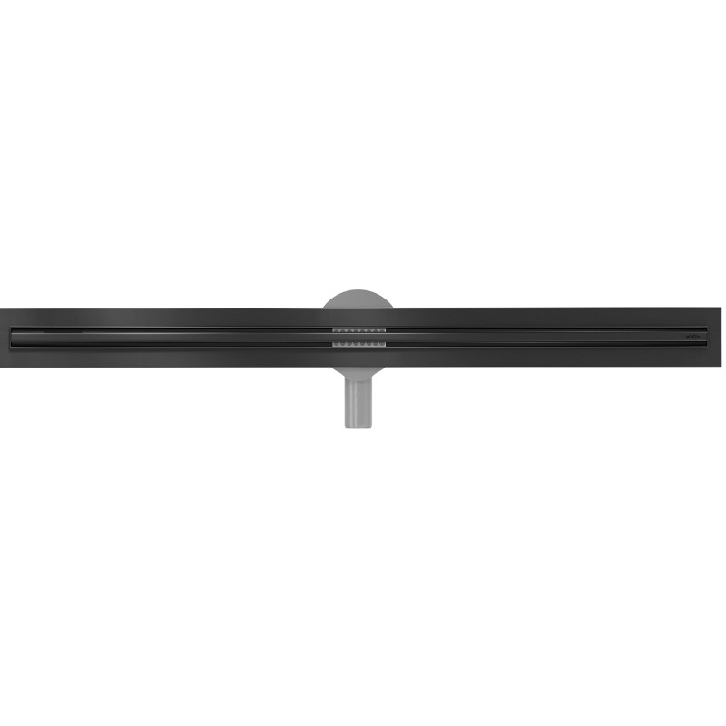 Mexen Flat 360° Slim rotirajući linearni odvod 90 cm, crni - 1741090