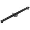 Mexen Flat 360° Slim desagüe lineal giratorio de 80 cm, negro - 1741080