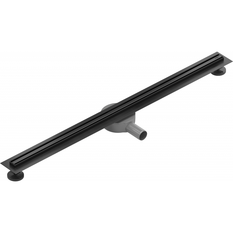 Mexen Flat 360° Slim 80 cm rotatable linear drain, black - 1741080