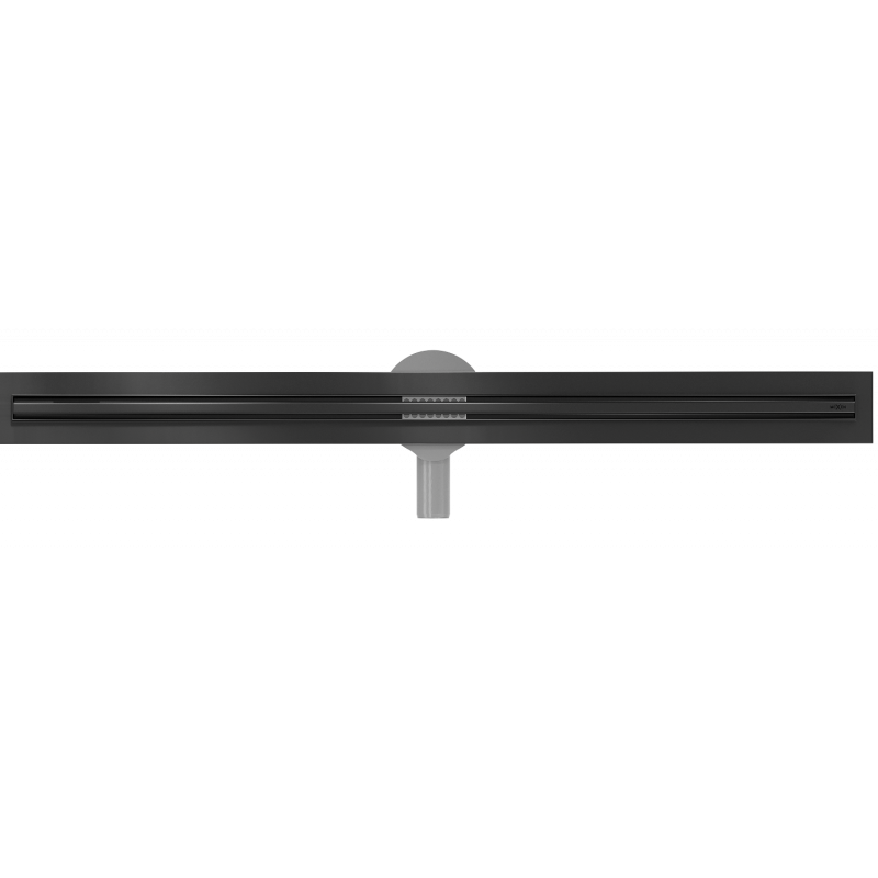 Mexen Flat 360° Slim Drehbarer Linienabfluss 80 cm, schwarz - 1741080