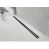 Mexen Flat 360° Schlanker drehbarer Linienablauf 70 cm, schwarz - 1741070