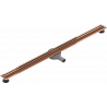 Mexen Flat 360° Slim draaibare lineaire afvoer 110 cm, roségoud - 1641110