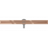 Mexen Flat 360° Slim Drehbarer Liniendrain 100 cm, Roségold - 1641100