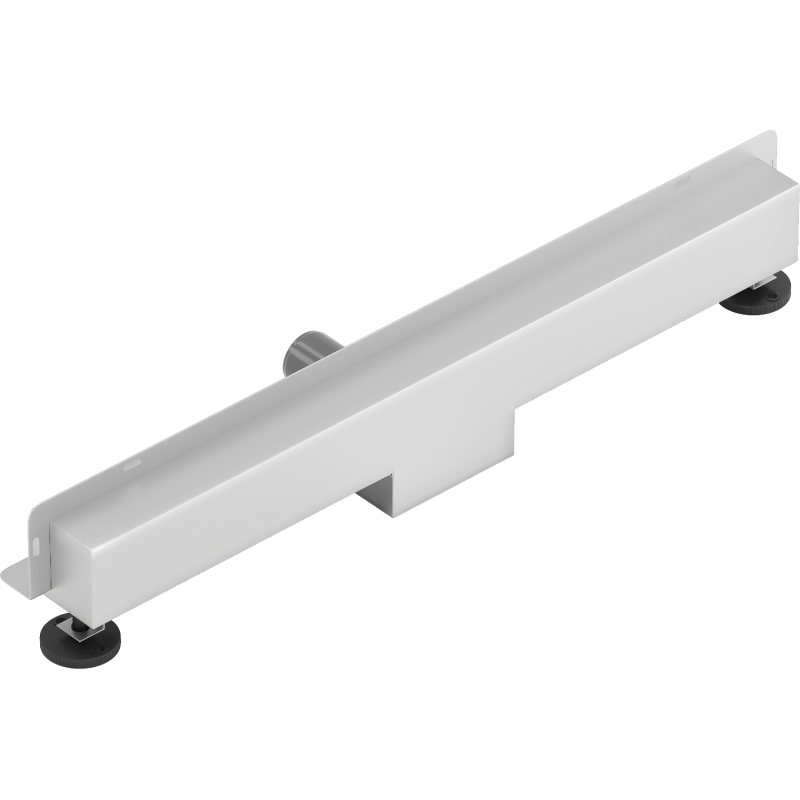 Mexen Flat Wall caniveau mural linéaire 2 en 1 50 cm, inox - 1030050