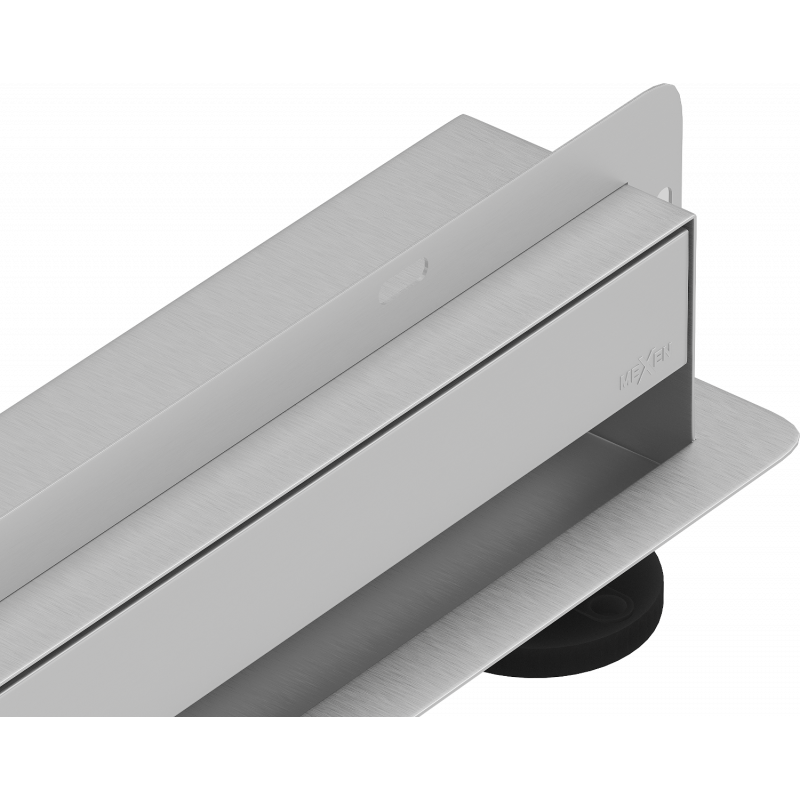 Mexen Flat Wall seinämallinen 2-in-1 linjavirta 60 cm, ruostumaton teräs - 1030060