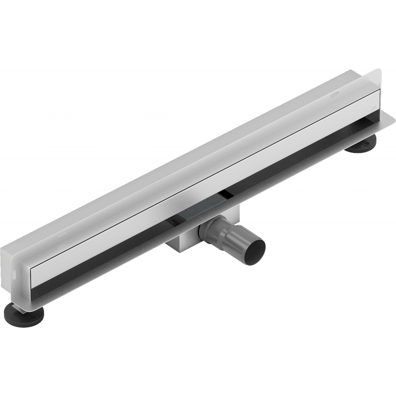 Mexen Flat Wall muurafvoer met sleuf 2-in-1 70 cm, inox - 1030070