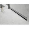 Mexen Flat Wall Linienentwässerung wandmontiert 2-in-1 80 cm, Inox - 1030080