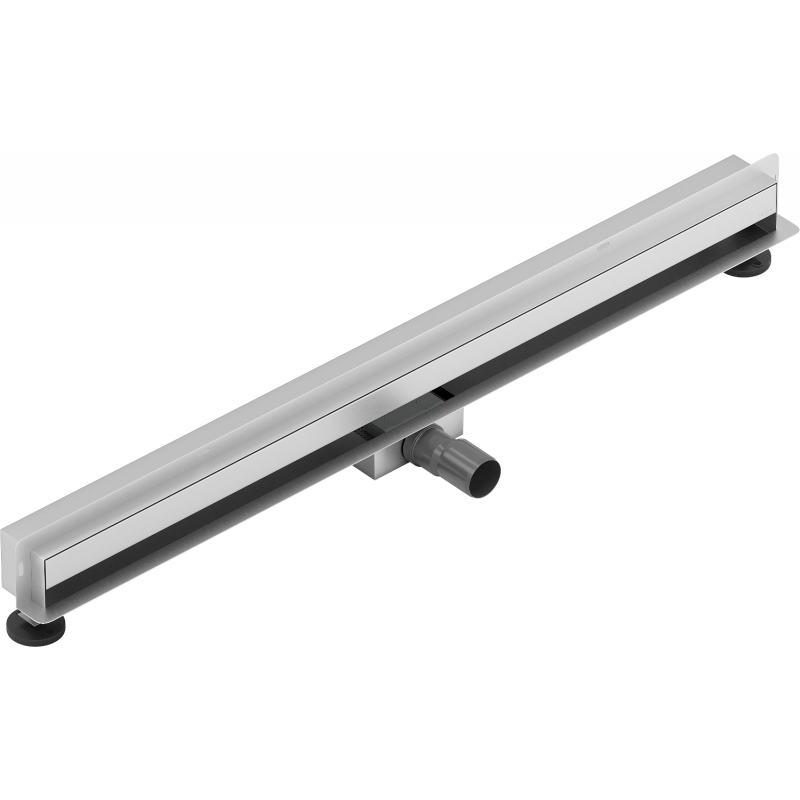 Mexen Flat Wall 2in1 linear wall drain 90 cm, Chrome - 1030090