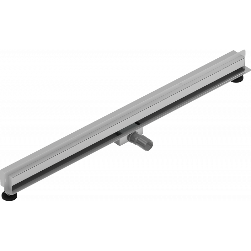 Mexen Flat Wall desagüe lineal de pared 2 en 1 110 cm, inox - 1030110