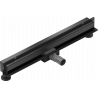 Mexen Flat Wall Wandablauf 2-in-1 70 cm, schwarz - 1730070