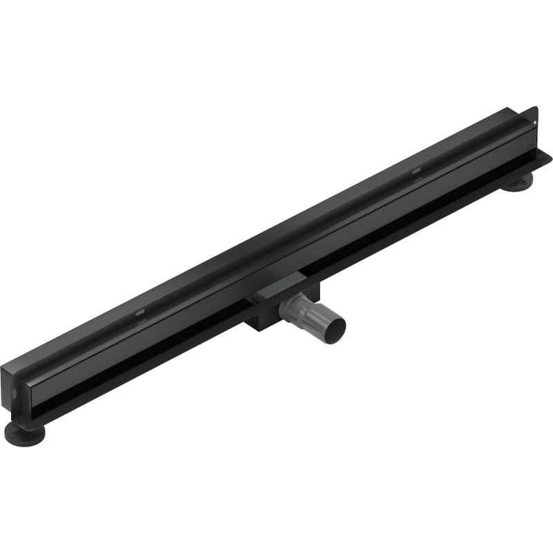 Mexen Flat Wall 2-in-1 Wall Linear Drain 80 cm, Black - 1730080