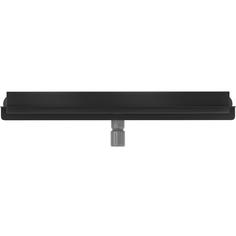 Mexen Flat Wall muurgoot 2-in-1 80 cm, zwart - 1730080