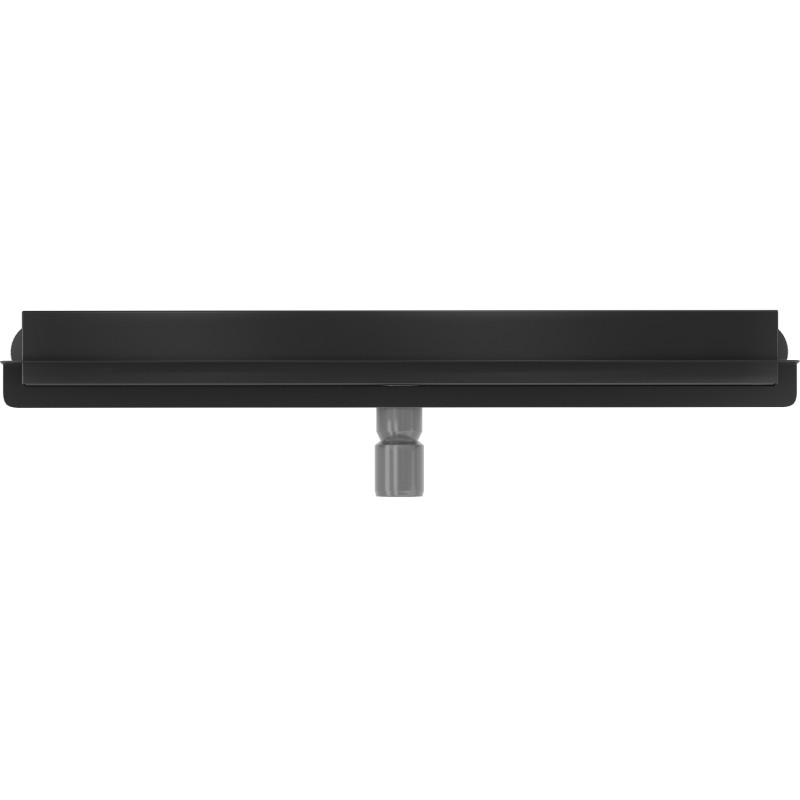 Mexen Flat Wall desagüe lineal de pared 2 en 1 de 90 cm, negro - 1730090