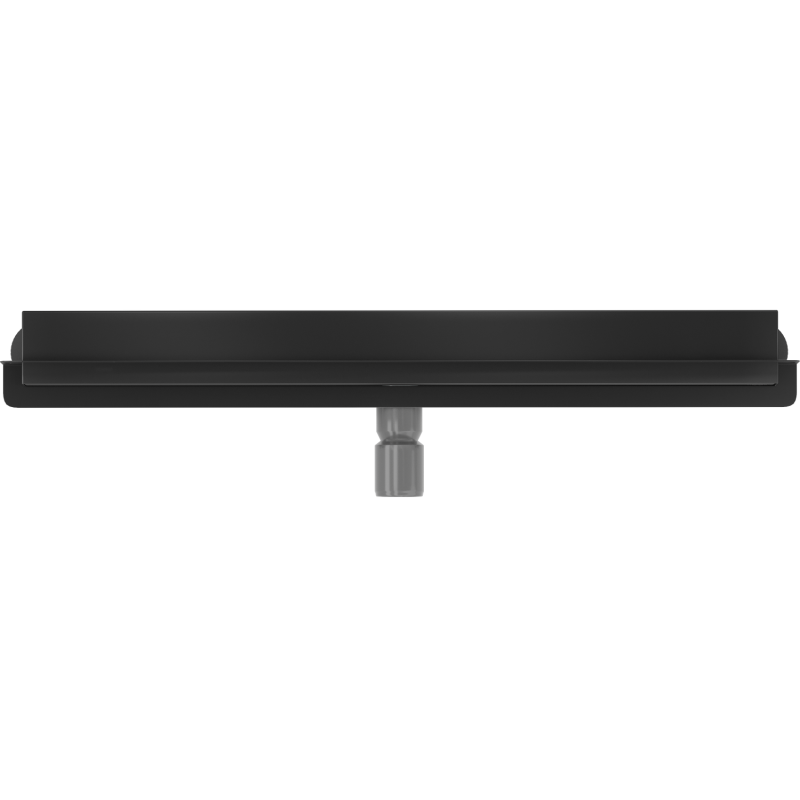 Mexen Flat Wall muurgoot 2-in-1 90 cm, zwart - 1730090