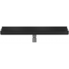 Mexen Flat Wall odpływ liniowy ścienny 2w1 90 cm, czarny - 1730090