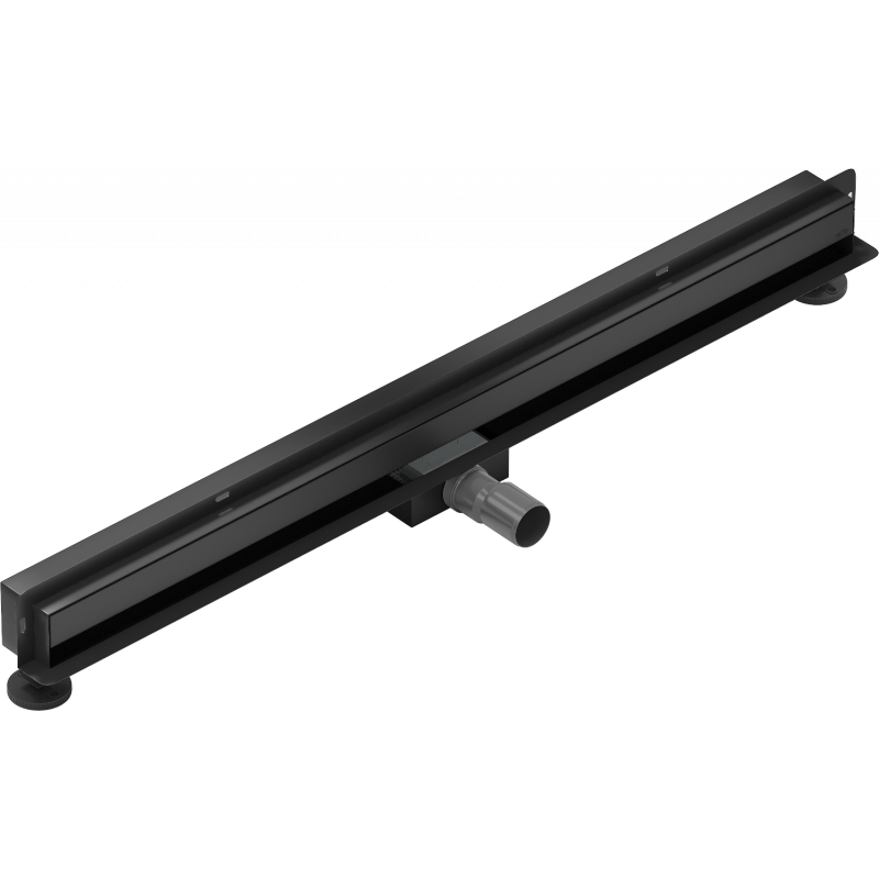 Mexen Flat Wall linear wall drain 2-in-1 100 cm, black - 1730100