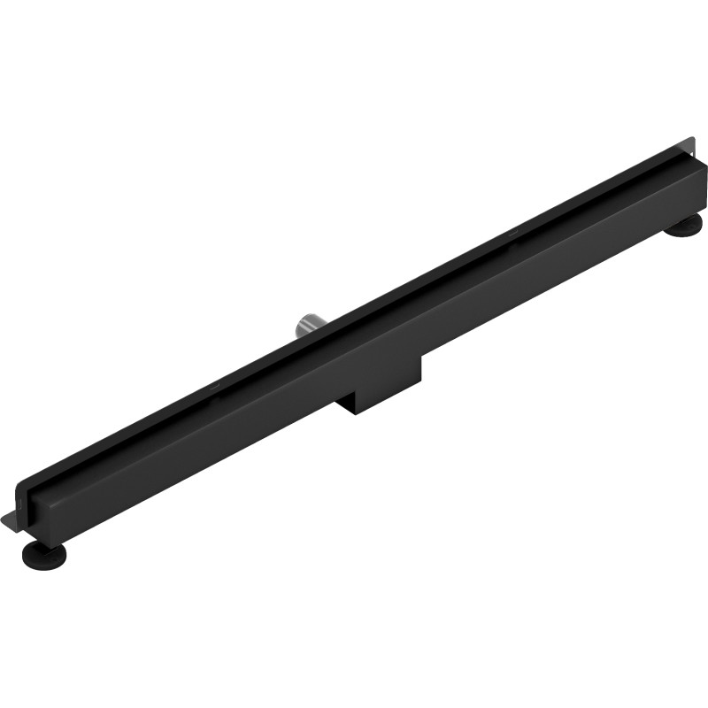 Mexen Flat Wall zidni linearni odvod 2u1 110 cm, crni - 1730110