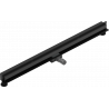 Mexen Flat Wall stenjski linearni odtok 2v1 110 cm, črn - 1730110