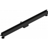 Mexen Flat Wall odpływ liniowy ścienny 2w1 120 cm, czarny - 1730120