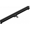 Mexen Flat Wall desagüe lineal de pared 2 en 1 de 120 cm, negro - 1730120