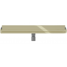 Mexen Flat Wall wall linear drain 2-in-1 60 cm, gold - 1530060