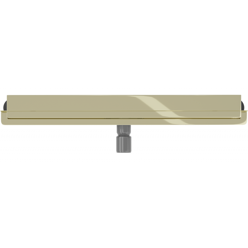 Mexen Flat Wall évacuation linéaire murale 2en1 70 cm, or - 1530070