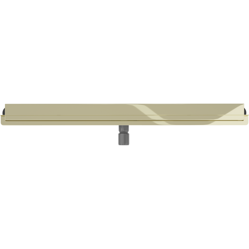Mexen Flat Wall odpływ liniowy ścienny 2w1 80 cm, złoty - 1530080