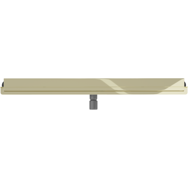 Mexen Flat Wall wandintegrierter Linienablauf 2-in-1 80 cm, gold - 1530080