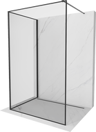 Mexen Kioto Zaslon za tuš Walk-in 120 x 90 cm, crni okvir, crni - 800-120-212-70-70-090