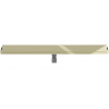 Mexen Flat Wall seinastline äravool 2 ühes 90 cm, kuldne - 1530090