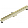Mexen Flat Wall ralo linear de parede 2 em 1, 90 cm, dourado - 1530090
