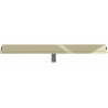 Mexen Flat Wall lijnvormige muurafvoer 2-in-1 100 cm, goud - 1530100