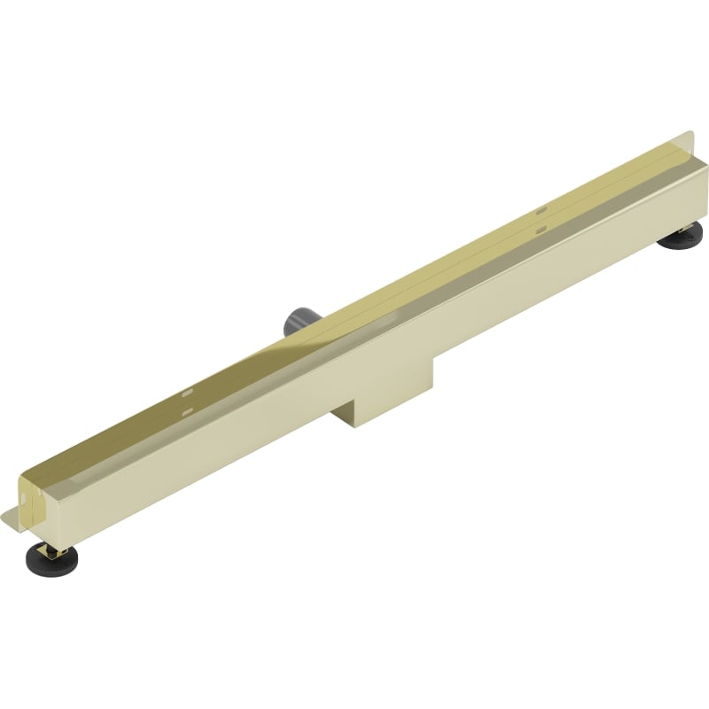 Mexen Flat Wall 2-in-1 Wall Linear Drain 100 cm, Gold - 1530100