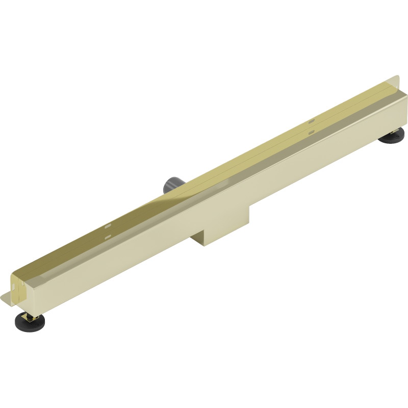 Mexen Flat Wall seinast vihmaveerenn 2-ühes 100 cm, kuldne - 1530100