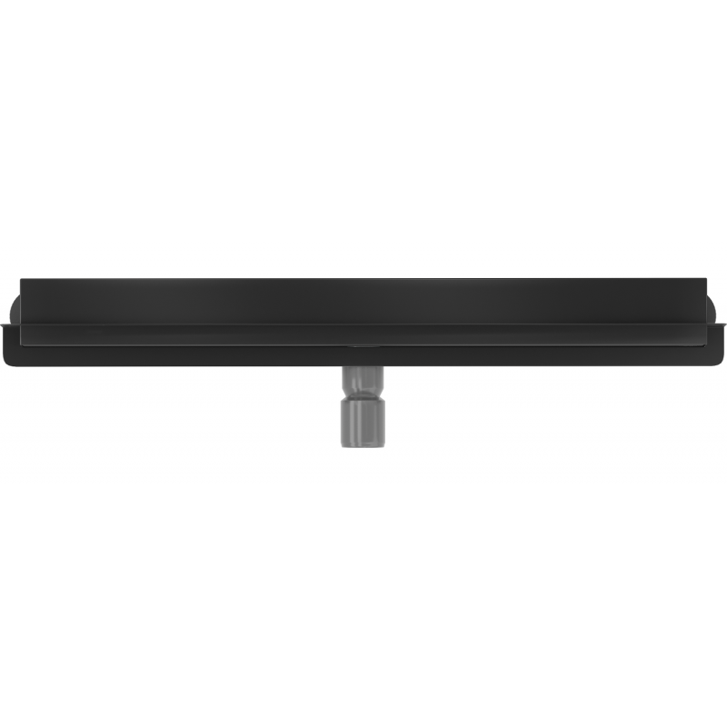 Mexen Flat Wall caniveau mural linéaire 2 en 1 de 70 cm, noir - 1730070