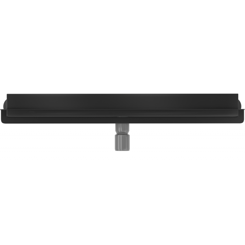 Mexen Flat Wall Wandablauf 2-in-1 70 cm, schwarz - 1730070