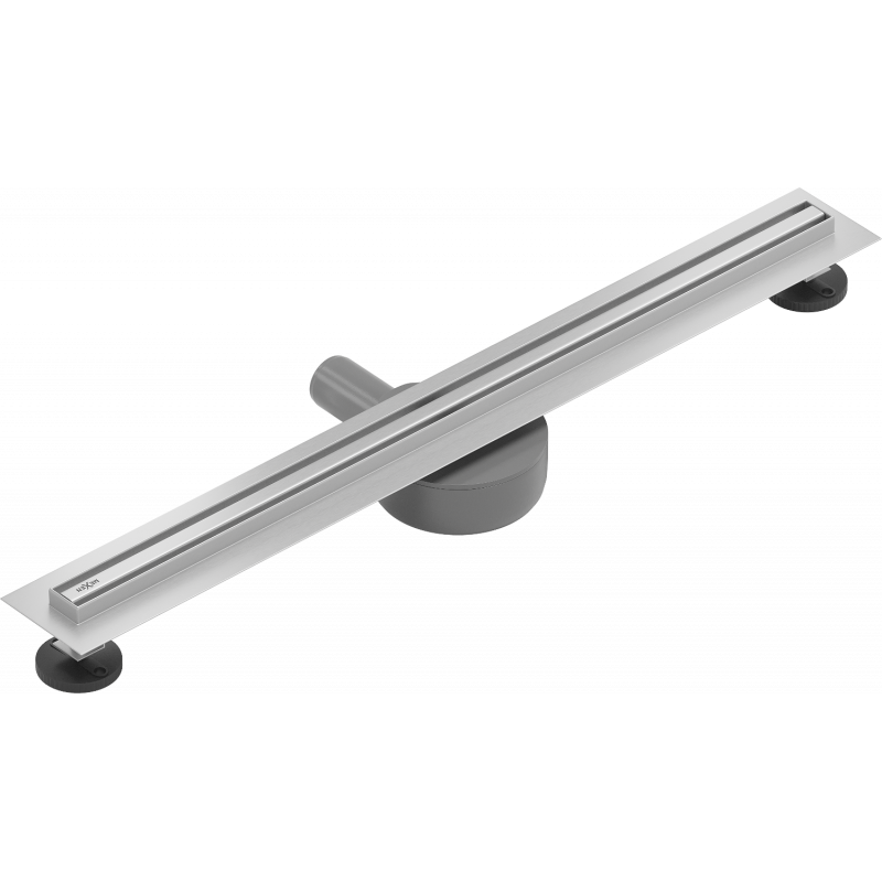 Mexen Flat 360° Slim siphon linéaire pivotant 60 cm, inox - 1041060