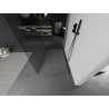 Mexen Kioto tuš stijenka Walk-in 130 x 75 cm, transparentna, pištolj metal - 800-130-212-95-00-075
