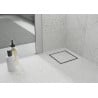 Mexen Flat-Q M13 Bodeneinlauf quadratisch 12 x 12 cm, Inox - 1010012