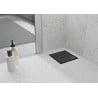 Mexen Flat-Q M13 quadratischer Bodenablauf 12 x 12 cm, schwarz - 1710012