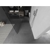Mexen Kioto dušisein Walk-in 140 x 90 cm, läbipaistev, harjatud nikkel - 800-140-212-97-00-090