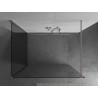 Mexen Kioto dušisein Walk-in 130 x 120 cm, läbipaistev, harjatud nikkel - 800-130-212-97-00-120