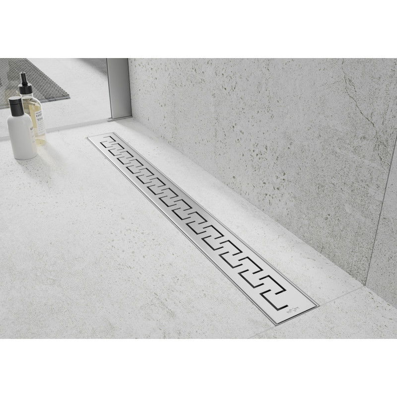 Mexen Flat 360° M15 scarico lineare girevole 90 cm, inox - 1024090-40