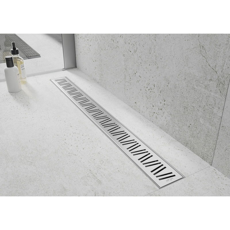 Mexen Flat M22 lineārais noteces kanāls 50 cm, nerūsējošais tērauds - 1029050-15