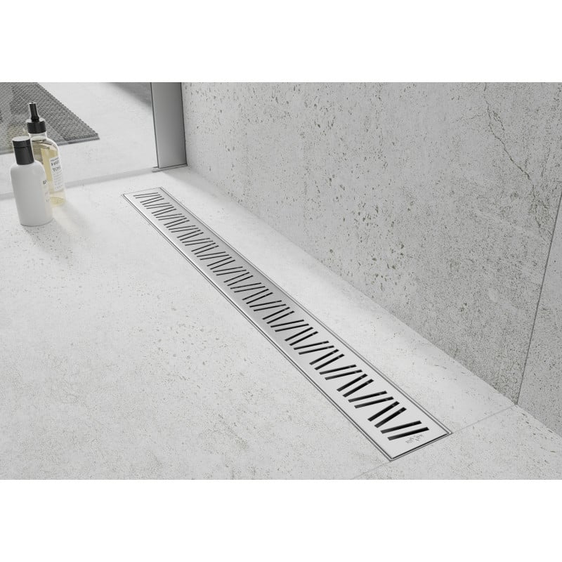 Mexen Flat M22 embellecedor para desagüe lineal 70 cm, inox - 1029070