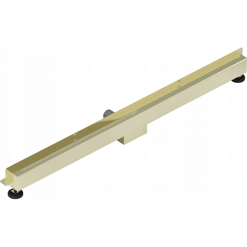 Mexen Flat Wall scarico lineare a parete 2 in 1 120 cm, oro - 1530120