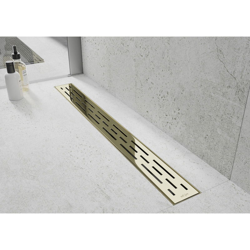 Mexen Flat M01 pārklājuma lente lineārajam notekcaurulei 60 cm, zelta - 1520060