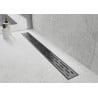 Mexen Flat M01 lijnafvoer 80 cm, zwart - 1720080-15