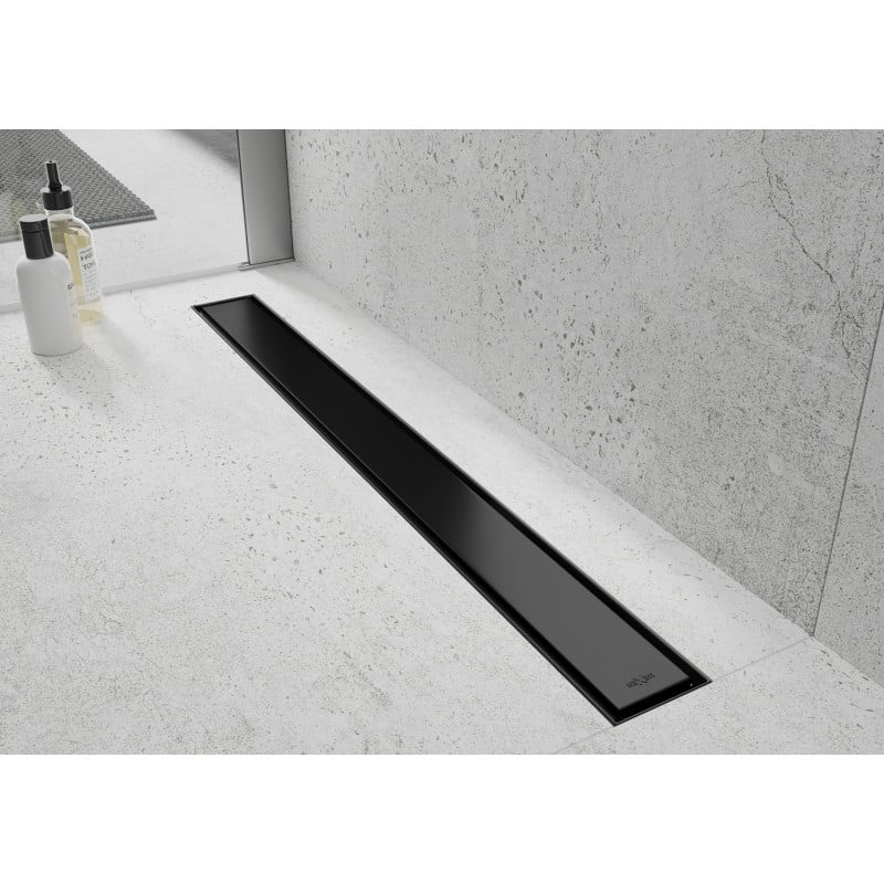 Mexen Flat M13 desagüe lineal 2 en 1 de 100 cm, negro - 1710100-15