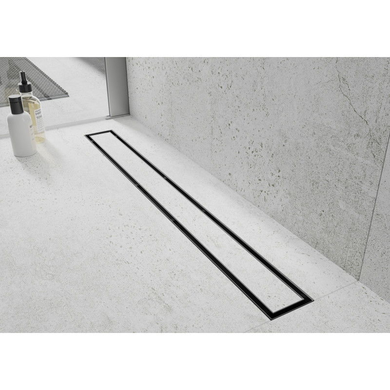 Mexen Flat M13 desagüe lineal 2 en 1 50 cm, negro - 1710050-15